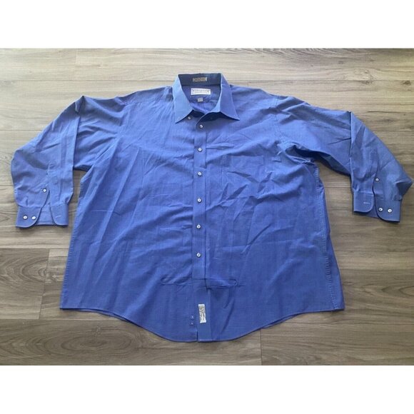 Natural Exchange by Alexander Lloyd Mens Button Down Shirt Big Man 18 ½ 34/35 - Picture 1 of 16